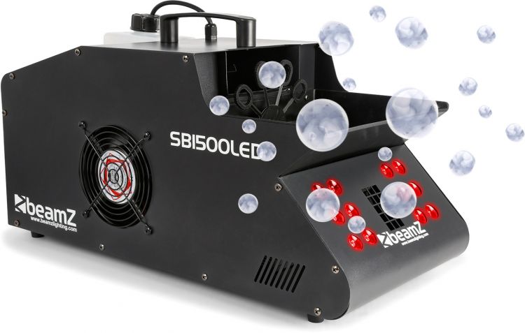 beamZ SB1500LED Nebel & Seifenblasenmaschine RGB LEDs