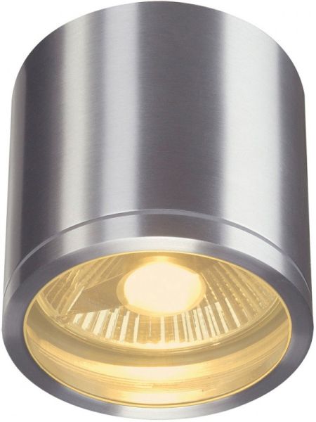 SLV ROX CEILING OUT, QPAR11, Outdoor Deckenleuchte, alu gebürstet -B-Stock-