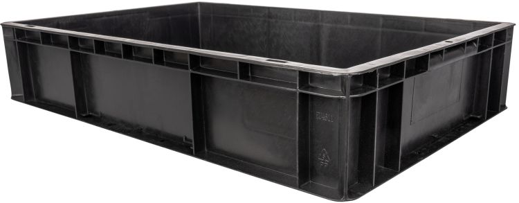 SHOWGEAR Euronorm stapelbarer Behälter, passend für Aufbewahrungskoffer 1 und 2 – 12 cm hoch