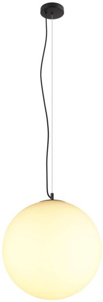 SLV SUN 40 PD, E27, Pendelleuchte, Pendellänge 400 cm, rund, schwarz