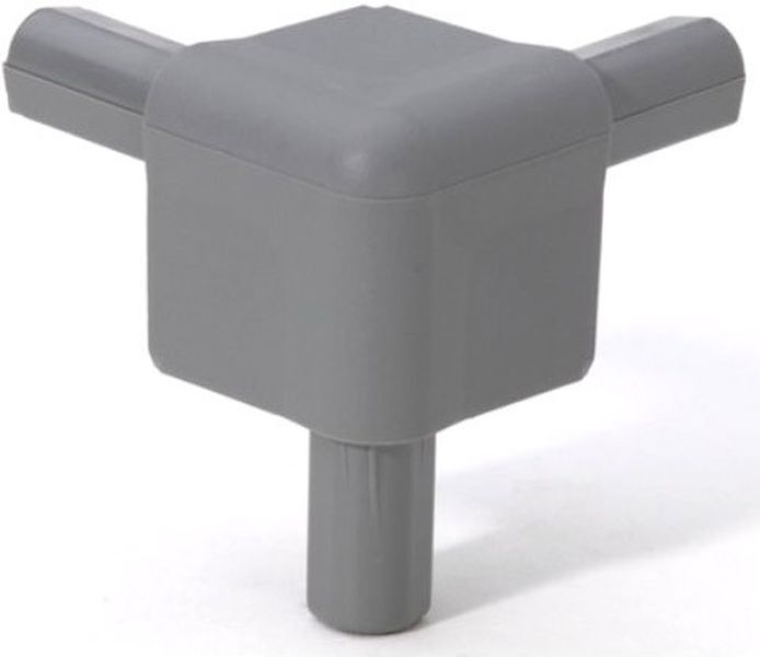 Adam Hall Hardware Q 4506 MG Ecke für Casemaker mittelgrau