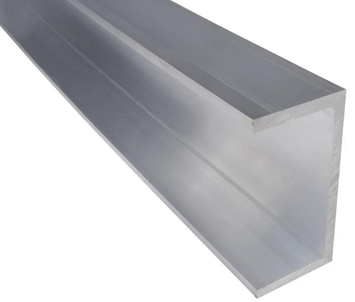 Riggatec Alu U-Profil 160x80x10 mm Länge 0,5 m