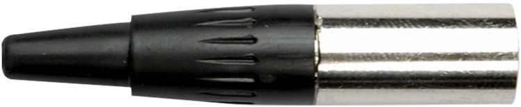 DAP N-CON Mini XLR 4p. Plug Nickel Male