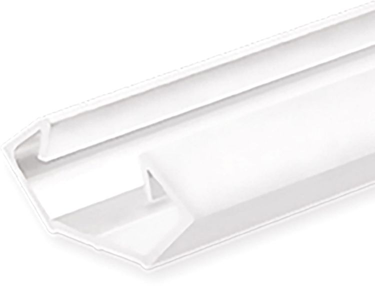 ISOLED LED Eckprofil CORNER11n Aluminium weiß RAL9010, 200cm