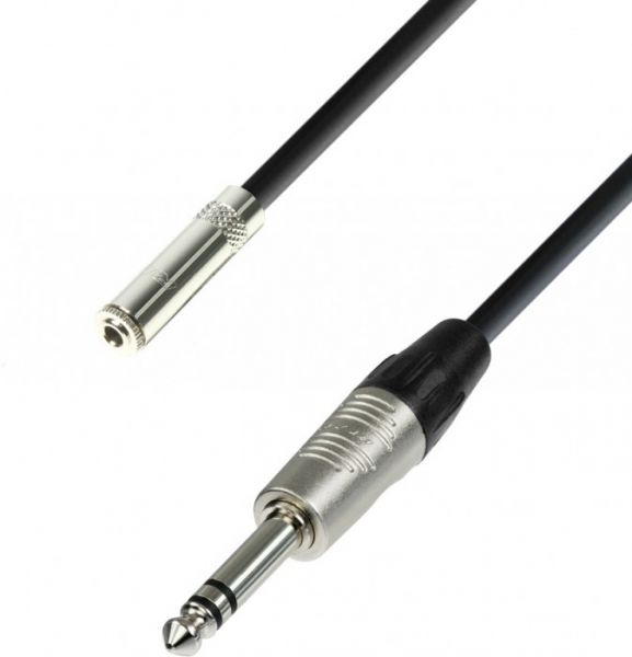 Adam Hall Cables K4 BYV 0600 Kopfhörerverlängerung 3,5 mm Klinkenbuchse st