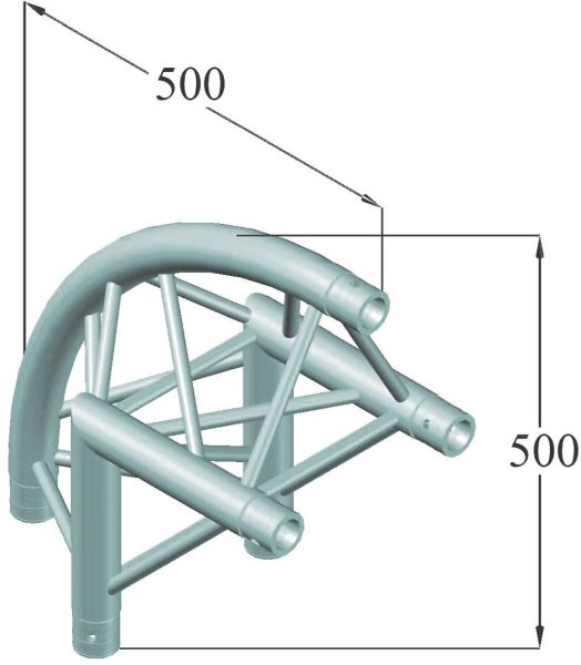 ALUTRUSS TRILOCK 6082AC-24R 2-Weg-Ecke 90° /