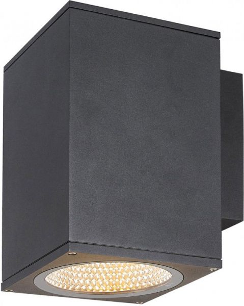 SLV ENOLA, applique extérieure, carré, L, anthracite, LED, 35W, 3000K/4000K, IP65