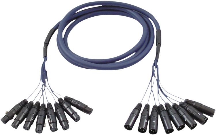 DAP FL60 - 8 XLR/M 3 p. > 8 XLR/F 3 p. 6 m