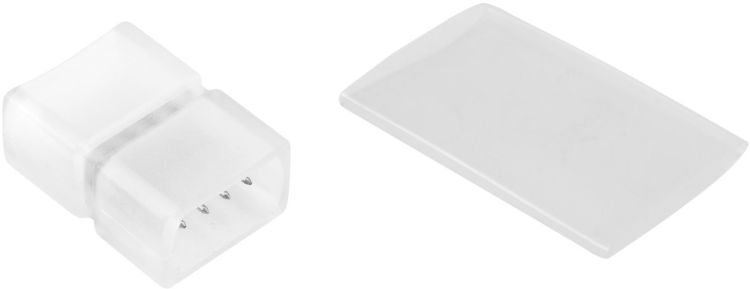 EUROLITE LED Neon Flex 230V Slim RGB gerader Verbinder