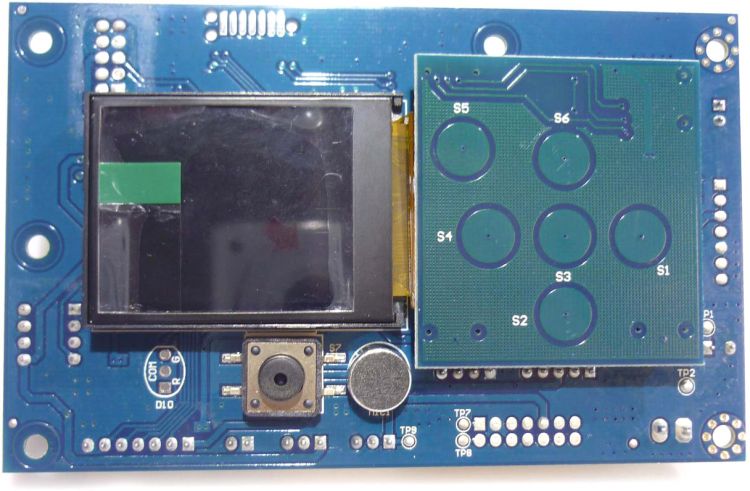 Platine (Display) PLS-5R (PCB0913-0) V210
