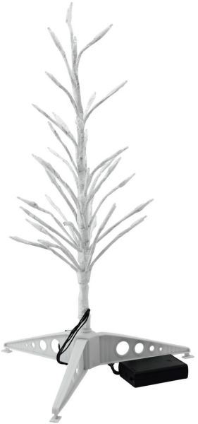 EUROPALMS Design-Baum mit LED ww 40cm für Batterie