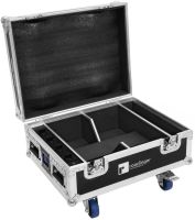 ROADINGER Flightcase 4x AKKU IP UP-4 QuickDMX mit Ladefunktion