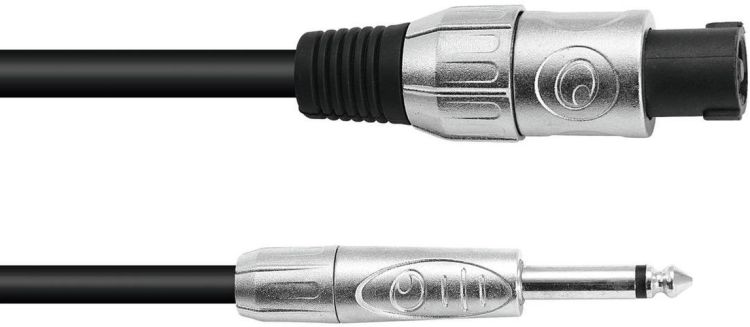 OMNITRONIC Adapterkabel Speaker(M)/Klinke 5m sw