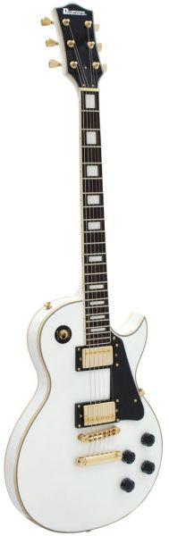 DIMAVERY LP-520 E-Gitarre, weiß/gold -B-Stock-