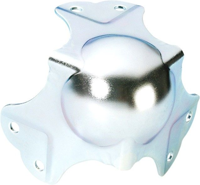 Adam Hall Hardware 41046 Kugelecke groß dreischenklig gekröpft 35 mm 6-Loc