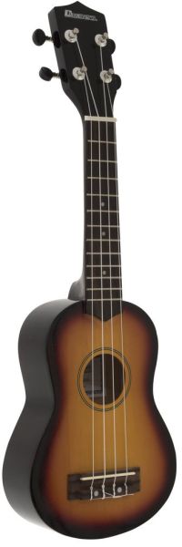 DIMAVERY UK-200 Ukulele, Sopran, sunburst