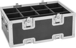 ROADINGER Flightcase Extension 8x SILENT PAR 6 QCL FLOOR for BAS-1