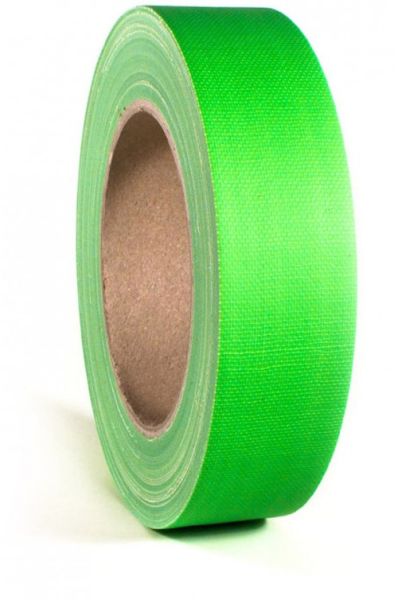 Adam Hall Accessories 58065 NGRN Gaffer Klebeband Neongrün 38mm x 25m