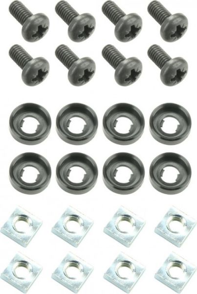 Adam Hall 19" Parts 5925 M8 AH Befestigungssatz für zwei 19" Geräte mit Vi