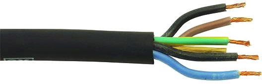 TITANEX Gummikabel H07RN-F 5x1,5mm² Preis pro lfm.