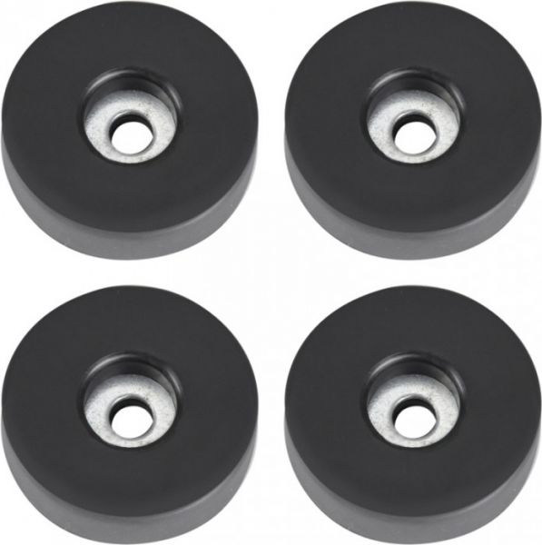 Adam Hall Hardware 4906 M4 AH 4er Set Gummifuß 38 x 10 mm im Beutel