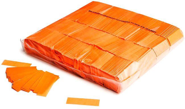 Magic FX Slowfall UV Konfetti 55x17mm - Fluo Orange 1kg