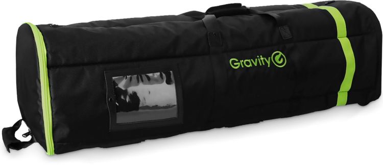 Gravity TBG MS 6 B - Touring Transporttasche für bis zu 6 Mikrofonstative, rollbar