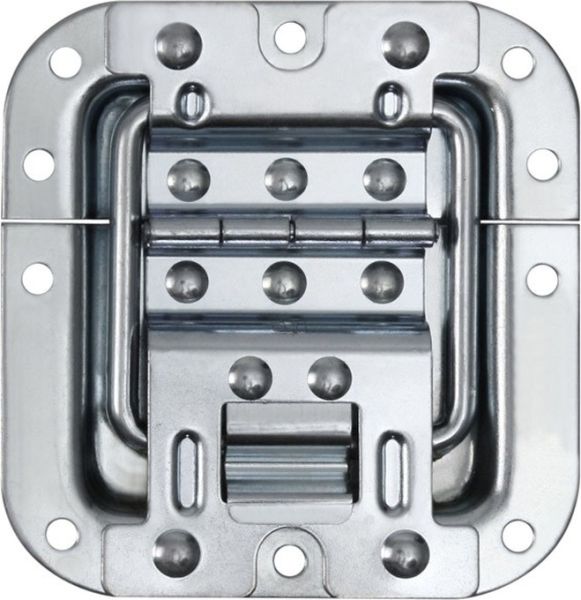 Adam Hall Hardware 27096 Deckelfeststeller mittel ungekröpft mit Scharnier