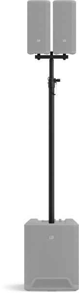 LD Systems DAVE 10 G4X DUAL STAND - Distanzstange mit Gabel für DAVE 10 G4X