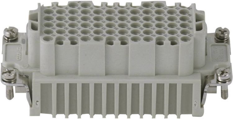 Audio Insert Female Without Contactpins, 72 Pole