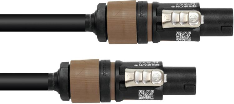 PSSO Lautsprecherkabel Speakon 4x2,5 1,5m sw