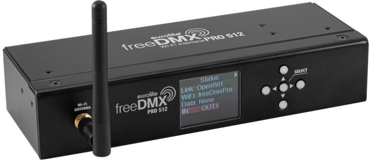 EUROLITE freeDMX PRO 512 Wi-Fi Interface