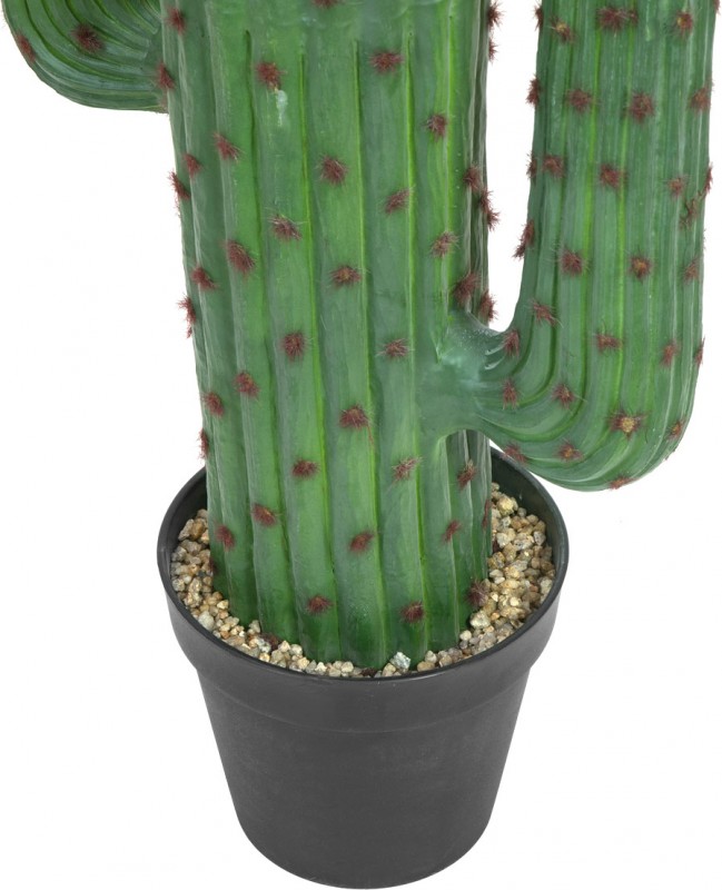Balvi Kaktus Tischlampe – Grüne Designleuchte Mit Gedrilltem Kabel, 26 X 17 Cm, Für E27 Birne