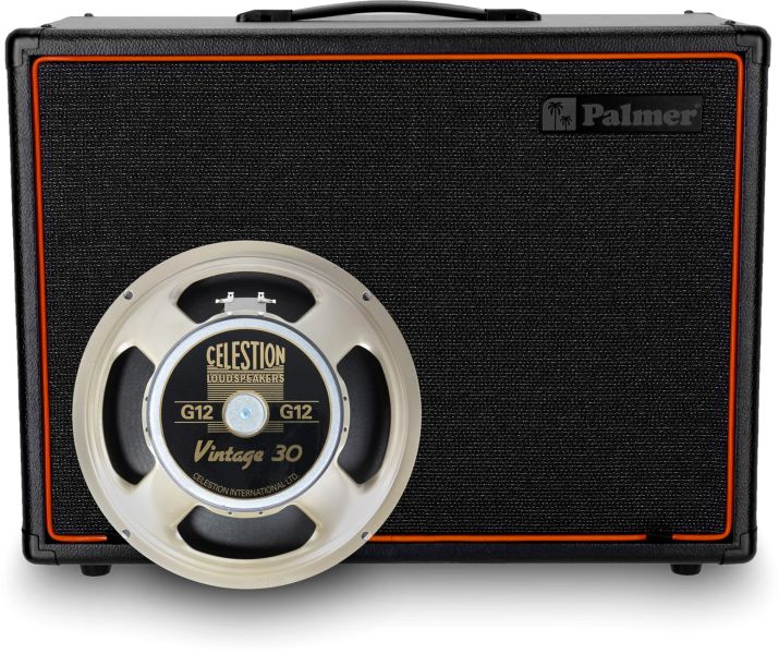 Palmer CAB 112 BX V30 - Gitarren Lautsprecherbox mit Celestion Vintage 30 1 x 12, Open-Back