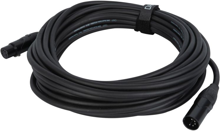 DAP-Audio FLX08 - DMX/AES-EBU XLR/M 5P to XLR/F 5P 10 m