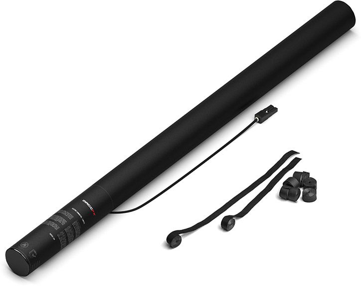 Magic FX Elektrische Streamerkanone PRO 80cm - Schwarz