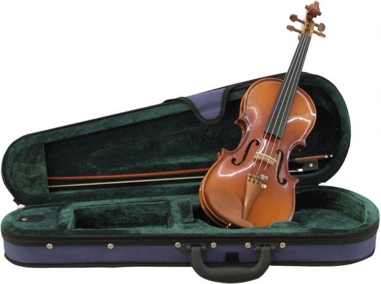 DIMAVERY Violine 1/4 mit Bogen, im Case