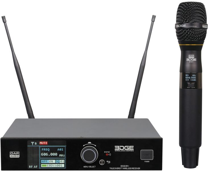 DAP EDGE EHS-1 - Drahtloses Handheld-System, Frequenz 606-668 MHz