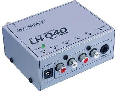 OMNITRONIC LH-040 Phono-Vorverstärker