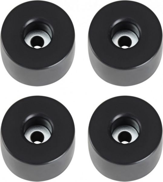 Adam Hall Hardware 4911 M4 AH 4er Set Gummifuß 38 x 25 mm im Beutel