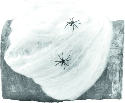 EUROPALMS Halloween Spinnennetz weiß 20g UV-aktiv