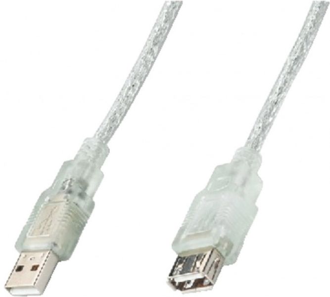 MONACOR USBV-30AA USB-2.0-Kabel, 0,3m