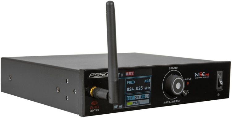PSSO WISE ONE 1-Kanal True Diversity Empfänger 823-832/863-865MHz