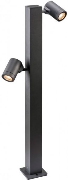 SLV HELIA Double Pole, LED Outdoor Stehleuchte, anthrazit IP55 3000K