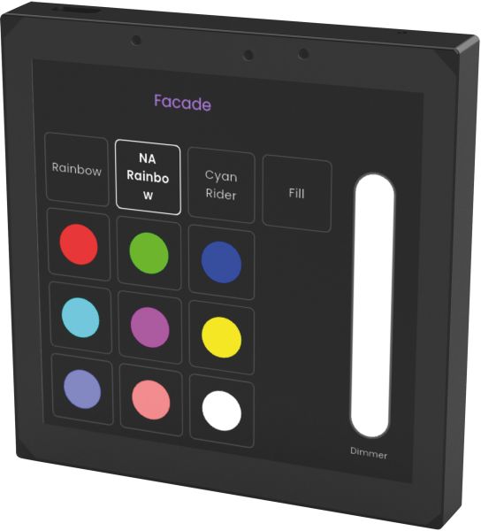 NICOLAUDIE ARCHITECTURAL NATOUCH-4 Mini-Touchscreen zur Wandmontage für die Fernsteuerung
