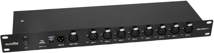 EUROLITE DMX Split 8X Splitter 3pol