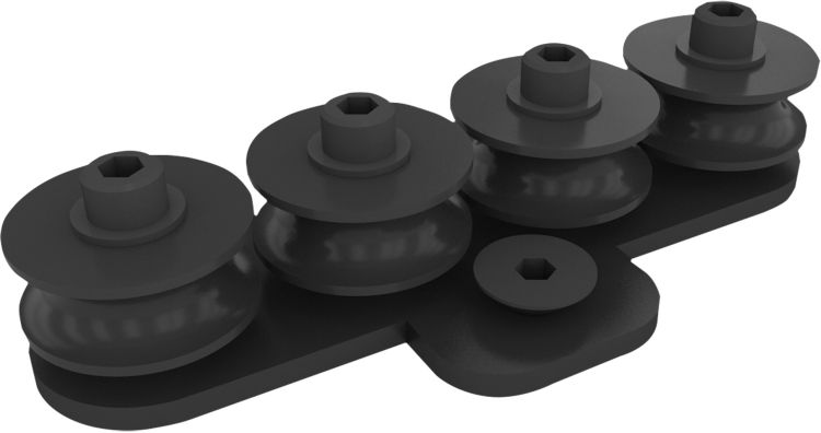 Wentex Rope Guide, Black