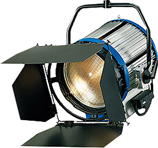 Arri Studio 1000 SpotLight avec portes de grange, support gel
