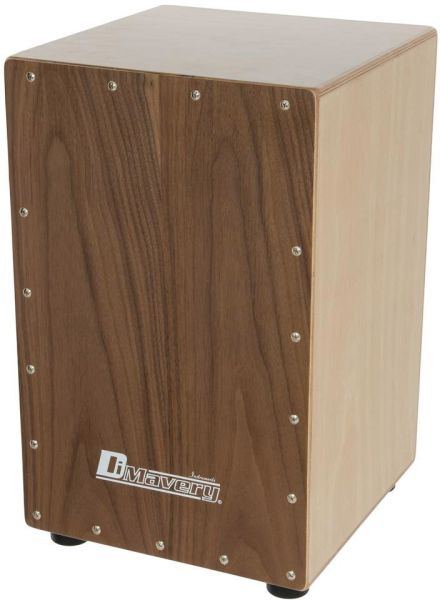 DIMAVERY CJ-500 Cajon, Walnuss, verstellbar