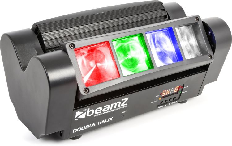 beamZ MHL820 Doppelhelix 8x 3W RGBW LEDs DMX